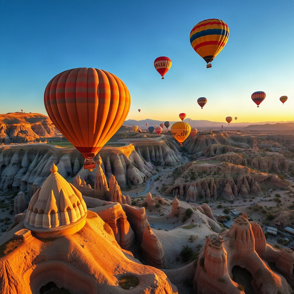 Kapadokya balon turları