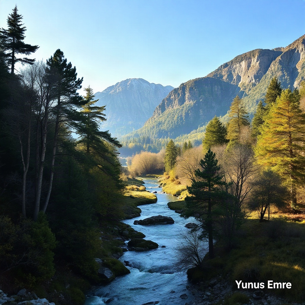 Yunus Emre’nin şiirindeki insan ve doğa tasvirleri 1 Yunus Emre